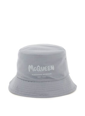 alexandermcqueen亚历山大麦昆男士印花渔夫帽