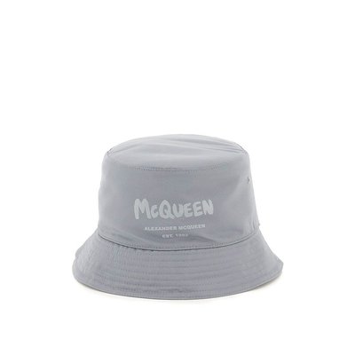 alexandermcqueen亚历山大麦昆男士印花渔夫帽