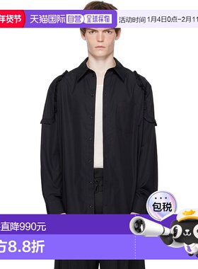 1h可退 香港直邮潮奢 Simone Rocha 蒙娜 罗莎 男士 黑色 Ruffle