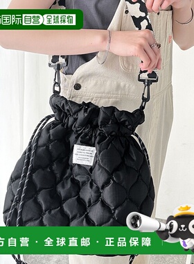 1h可退 日本直邮Java女士2WAY大容量可调绳巾着包 jv1159049