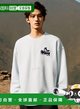 韩国直邮DEUS 和谐船员 DMF238979-ILBL 男士棉混纺宽松休闲衫