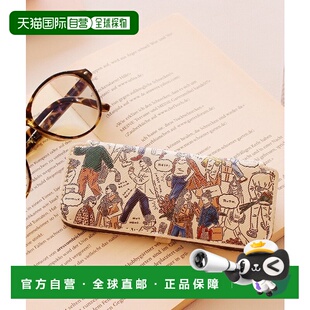 1h可退 日本直邮salle de bal 女士PU微绒面薄眼镜盒 SDBW0923165