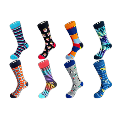 自营 unsimply stitched中筒袜 8 双装 - 多色 美国奥莱直发袜子