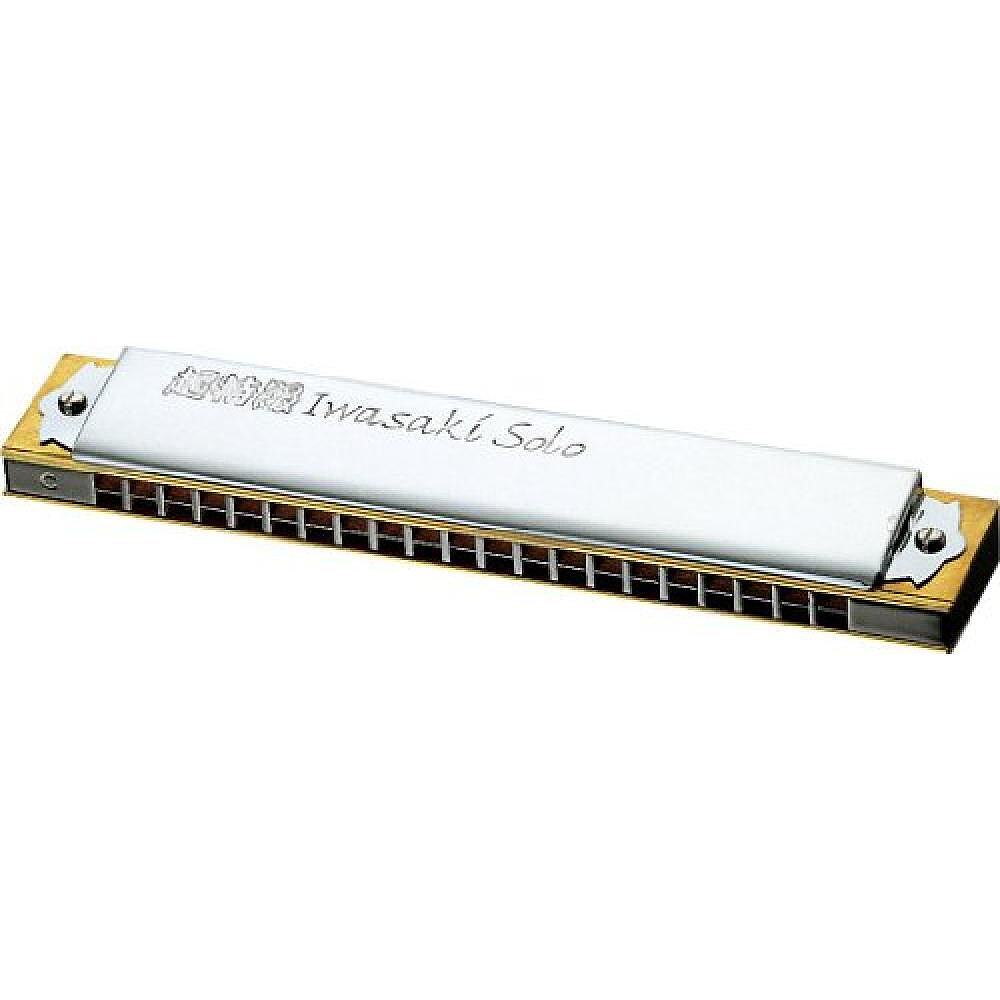 日本直邮Tombo通宝复音口琴F#调IWASAKI SOLO 21孔1921S 1921S-F#