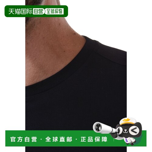 1h可退 香港直邮EA7 EMPORIO ARMANI 男士T恤 6YPTB9PJ18ZBLACK
