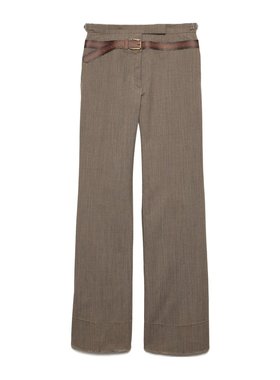 PRADA 女士休闲裤 P242J16NOSOOOF0572 SS2025 灰色