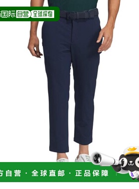 日本直邮adidas 撥水防風 EXSTA 4WAY 男士高尔夫脚踝长裤 JVU94-