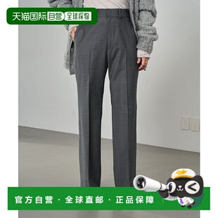 1h可退 弹力舒适后松紧设计 日本直邮Chaos女士宽松显瘦微喇西裤