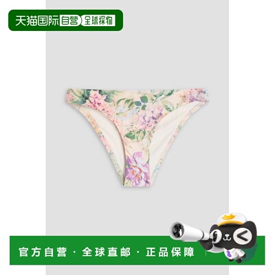 香港直邮ZIMMERMANN 女士 印花比基尼泳裤 3066WS241BBOTTOMMULTI