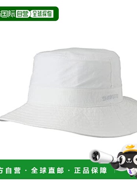 【日本直邮】禧玛诺 经典渔夫帽 尼龙面料带防风绳 白色M  CA-018