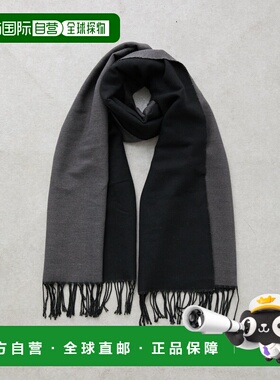 日本直邮COLONY 2139 男装双面可穿围巾 大尺寸保暖百搭设计 CMG2