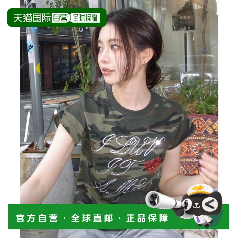 韩国直邮AMES WORLDWIDE 女士女装T恤AM2FMFT514ACM