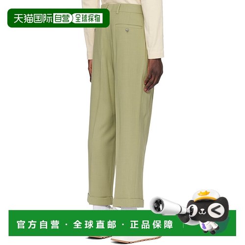 香港直邮Ami Paris Carrot Fit 休闲裤 HTR100VI0007.直筒裤