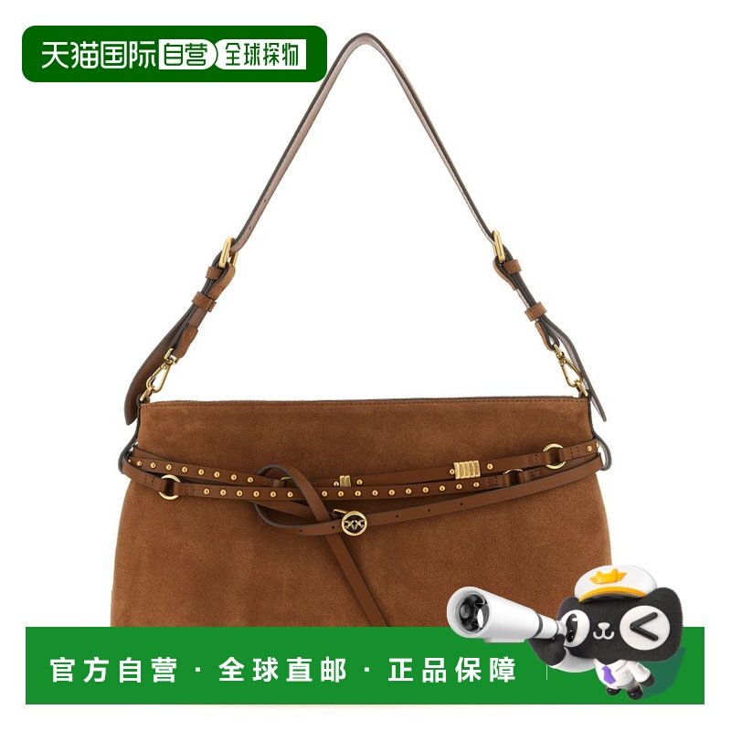 1h可退 香港直邮潮奢 Pinko 品高 女士 铆钉装饰大号单肩包 10590,箱包皮具/热销女包/男包,通用款女包,淘宝优惠券,粉丝福利购,淘宝优惠卷