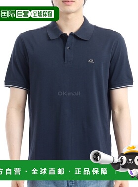 韩国直邮CP COMPANY 触感珠地网眼 Polo 衫（18CMPL130A 006263G