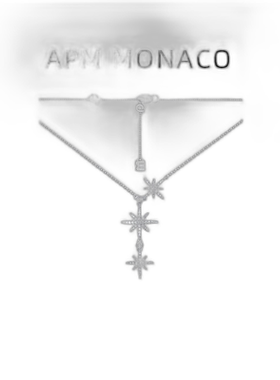 项链apmMONACO六芒星项链