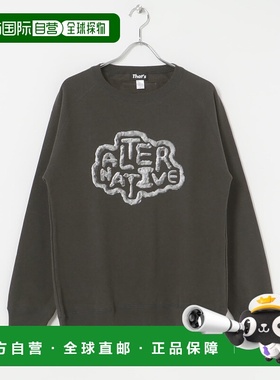 1h可退 日本直邮That’s 男士宽松圆领长袖棉质卫衣 THISW02ALTT4