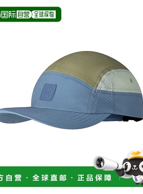 日本直邮Buff 5 PANEL GO CAP DOMUS STEEL 帽子 轻便防紫外线速