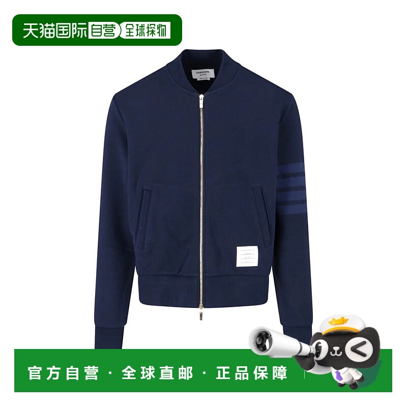 香港直邮THOM BROWNE 男士夹克 MJT280A06910415 AW2025 蓝色