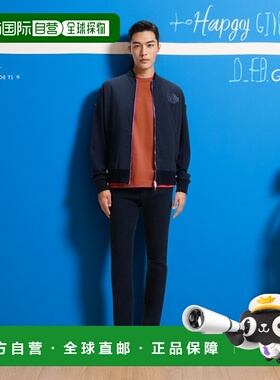 自营 boss保时捷x丝光棉T恤，印有Targa艺术品-深橙色 美国奥莱直