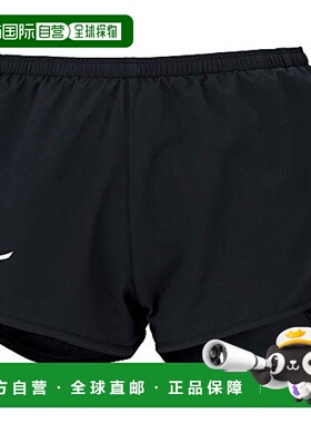 【日本直邮】Mizuno美津浓 田径竞技短裤 U2MB1011 女式 黑色2XL