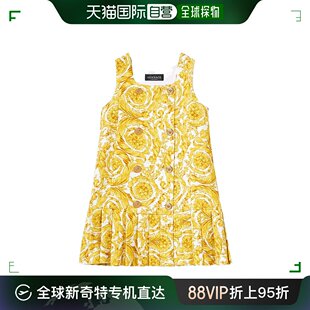 Versace 女童 范思哲 香港直邮潮奢 直筒连衣裙童装 10077351A065