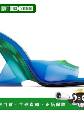 1h可退 香港直邮潮奢 The Attico 女士 蓝色 Cheope 凉鞋 238WS75