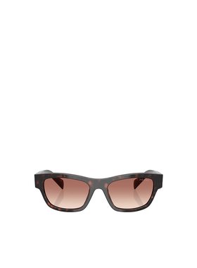 PRADA 女士太阳镜 PRB09S17N50L SS2025 棕色 蝴蝶框太阳镜