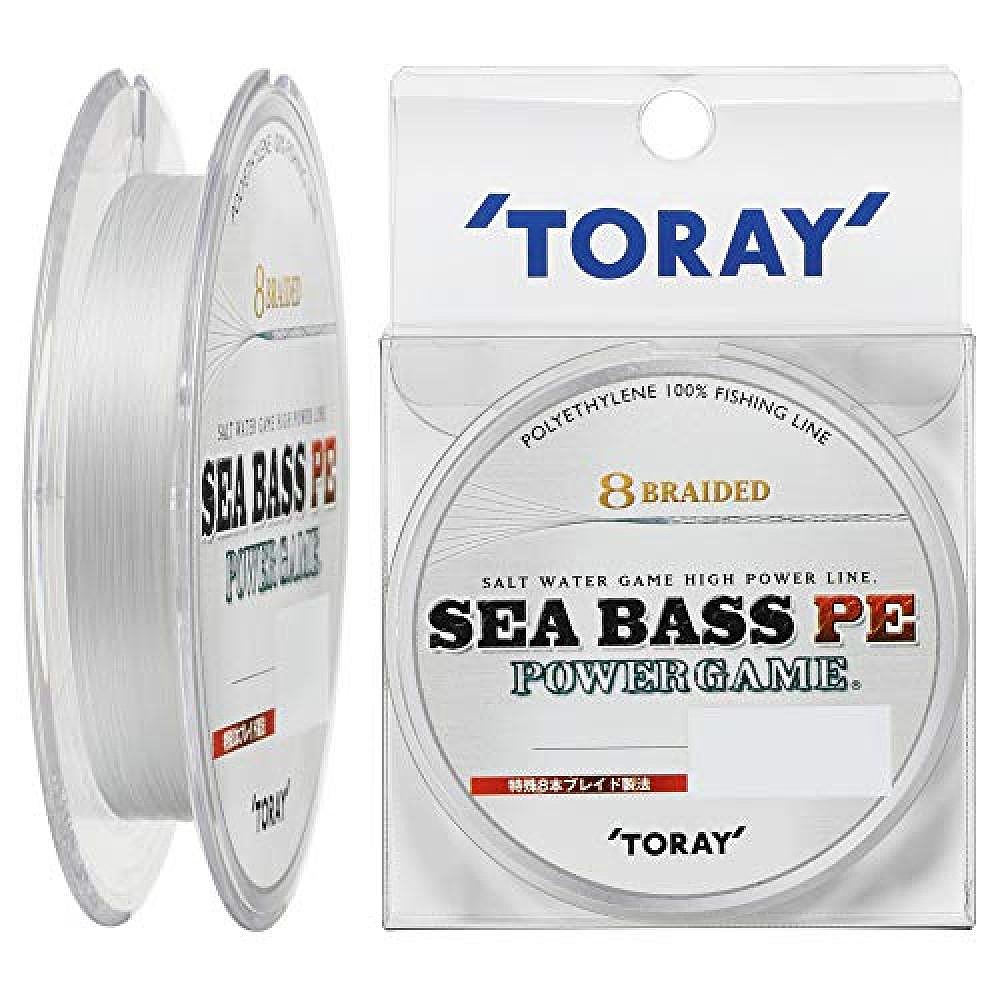 日本直邮Toary东丽PE线Sea bass PE Power Game 150m 9.4kg 8根白
