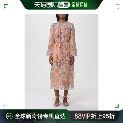 香港直邮潮奢 ZIMMERMANN 女士 Zimmermann 连衣裙 8538DRS24