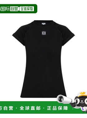 香港直邮LOEWE 女士T恤 S359Y22XA70BLACK SS2026 黑色 T-shirt w