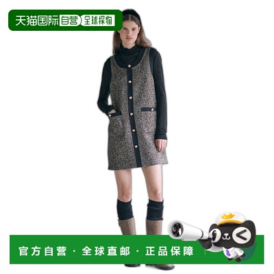 韩国直邮LOEUVRE 女士连衣裙 Wool Combi Mini Dress SW3WO442-93