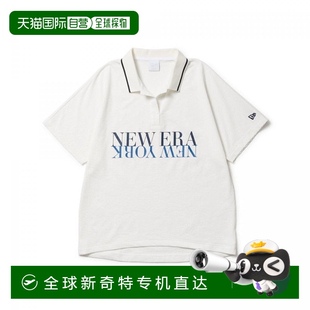 衫 Skipper Polo 143 泡泡纱白色高尔夫 Era 日本直邮New 女士短袖