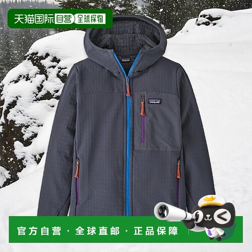 欧洲直邮PATAGONIA 儿童R2® TechFace连帽夹克