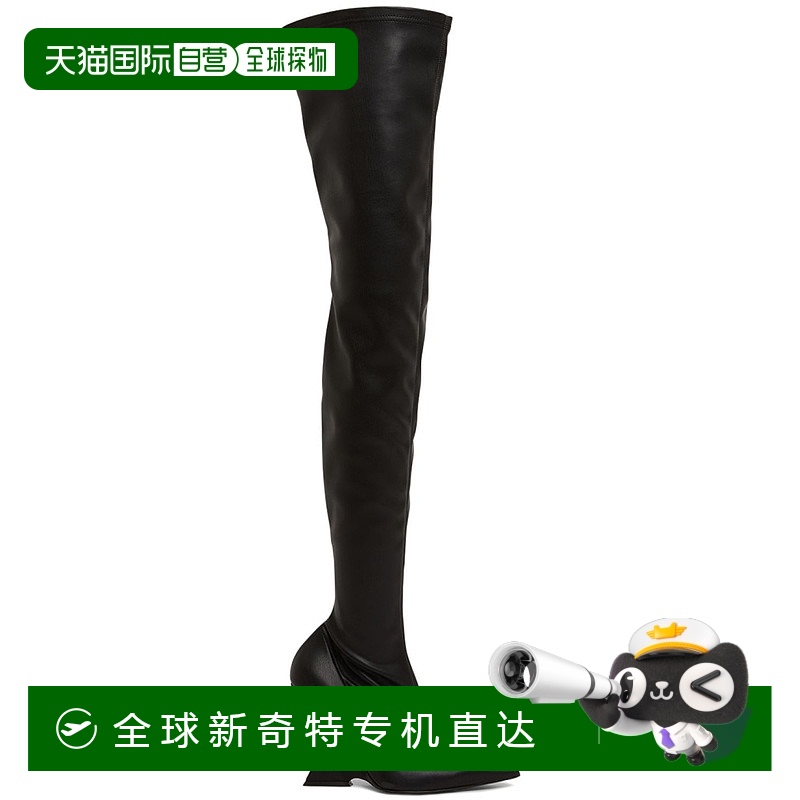 1h可退 香港直邮The Attico 女士 105毫米Cheope仿皮长靴