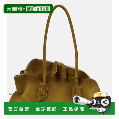 1h可退 香港直邮The Attico 女士 La Passeggiata 小号绒面革手提