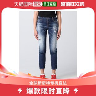 女士Dsquared2 香港直邮潮奢 二次方 Dsquared2 牛仔裤