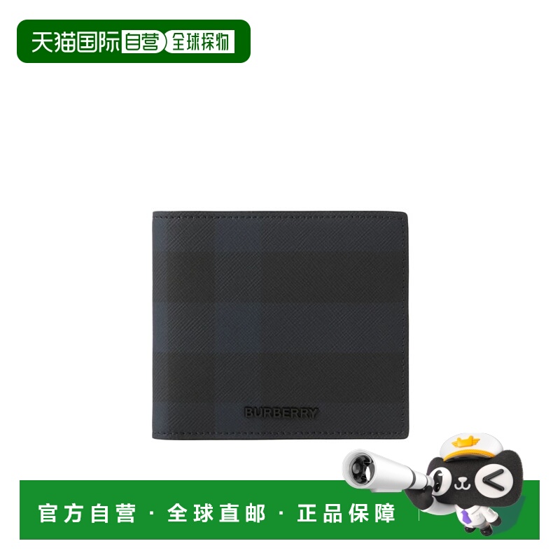 1h可退 香港直邮BURBERRY 男士钱包 80732801 CO 黑色博柏利