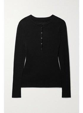 潮奢 NILI LOTAN 女士 Jordan 罗纹纯棉平纹布上衣 11304K65