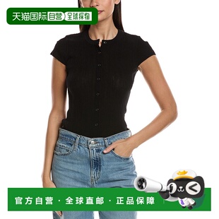 自营A.L.C. Parker Cardigan - black 美国奥莱直发开衫