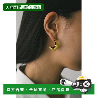 1h可退 日本直邮STYLEMIXER 女士 玛布尔半对耳式耳环 500IAA5638