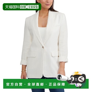 白色 自营 撞色衬里运动夹克 Tracy女式 美国奥莱直发 Ellen