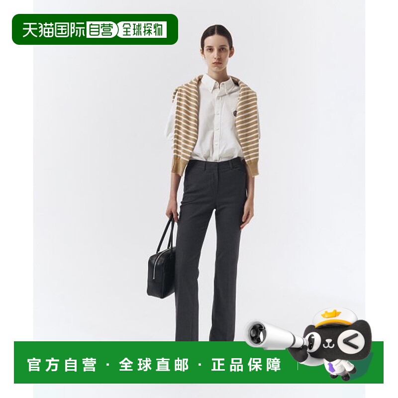 韩国直邮Dunst2023秋冬新品中性风经典女款西装裤UDPA2C202G2