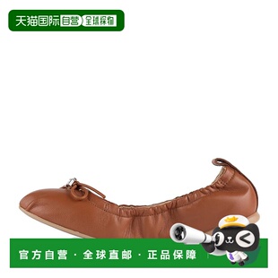 SS2025 HXW6840FP80QZBS003 棕色 女士芭蕾乐福鞋 香港直邮HOGAN