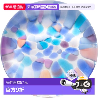 【日本直邮】ADERIA 津轻玻璃筷架 夕凪之空 日本制 手工 F79926