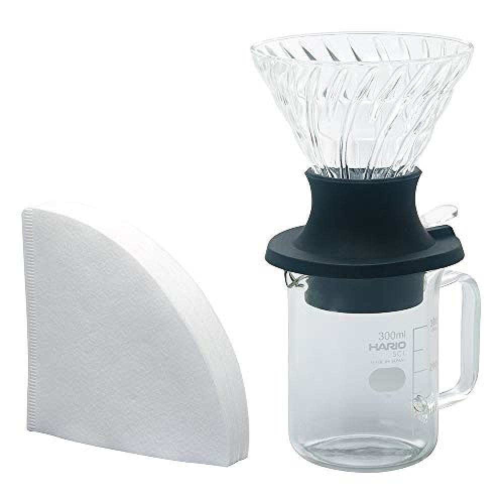 日本HARIO咖啡过滤器浸入式浸入式开关服务器套件SSD-5012-B