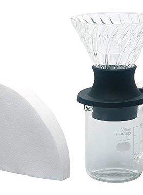 日本HARIO咖啡过滤器浸入式浸入式开关服务器套件SSD-5012-B