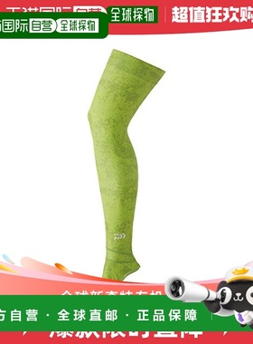 【日本直邮】Daiwa达亿瓦 冷感护腿套 绿色冰丝M码DA-53020户外