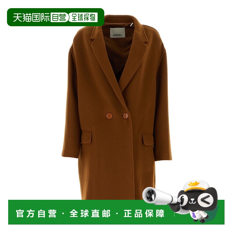 香港直邮Isabel Marant 长袖大衣 MA0030FFB3D03I