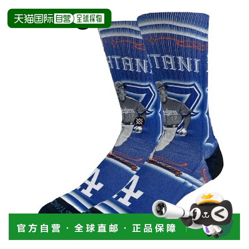 日本直邮STANCE SOCKS OHTANI 卡通中筒袜 男女通用 A556B24OHT